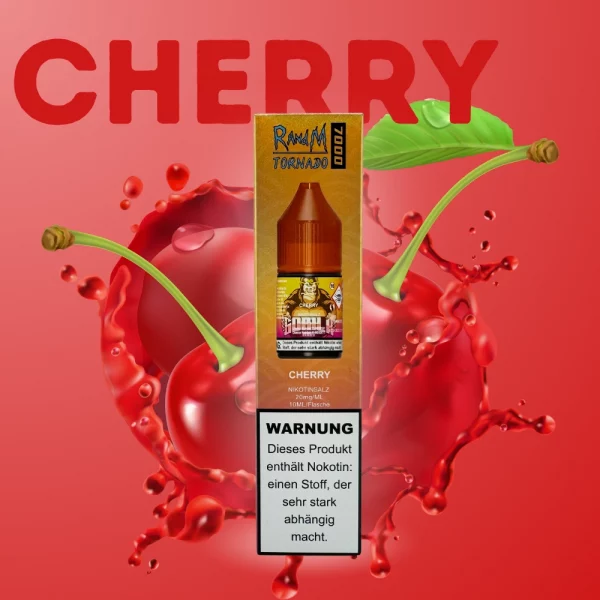 RandM Tornado 7000 Liquid 10ml Cherry