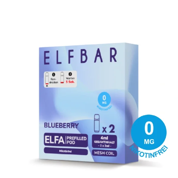 ELFA PODS Blueberry Nikotinfrei