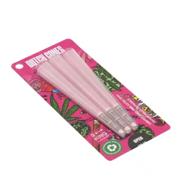 Dutch Cones 3 Pre-Rolled KS Cones Light Pink