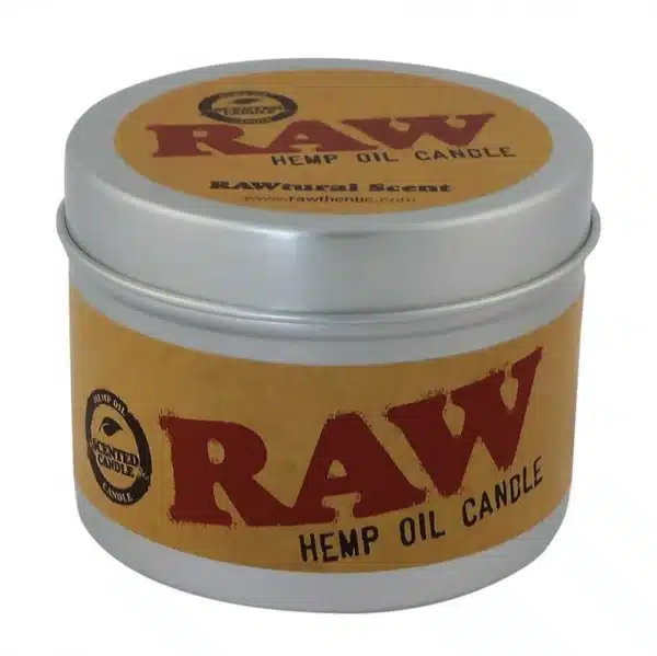 RAW Hemp Oil Candle – Bild 2